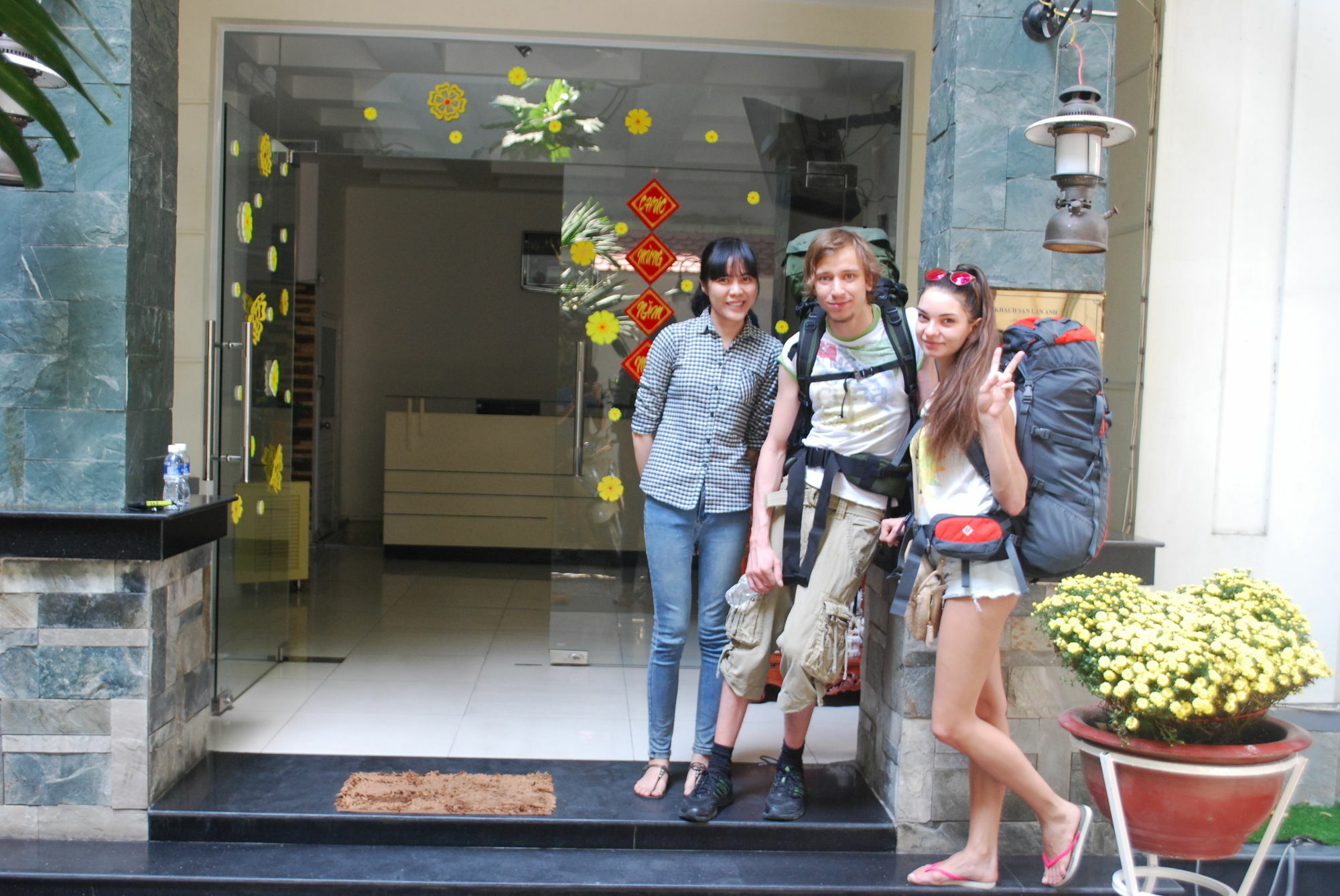Lan Anh Hotel Ho Chi Minh-staden Exteriör bild